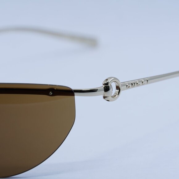 ?️ New Gucci GG1700S 004 Sunglasses - Endura Gold Frame, Brown Lenses